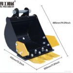 excavator dredging bucket