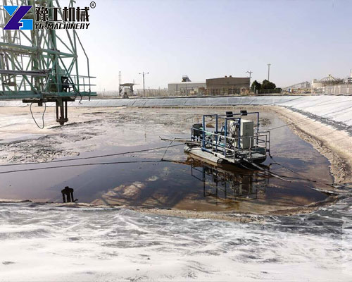 desilting robot for mining sedimentation tank