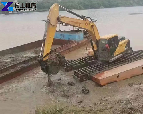 silt dredging machine