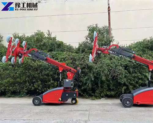 YG glazing manipulator moving heavy glass panels