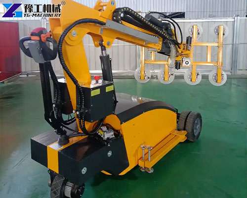 YG glazing manipulator moving marble and glass