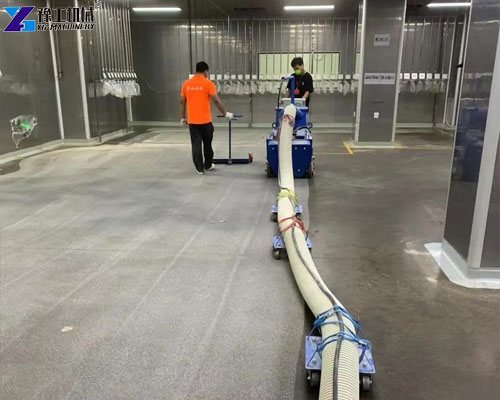 concrete floor shot blaster for epoxy coating surface preparation