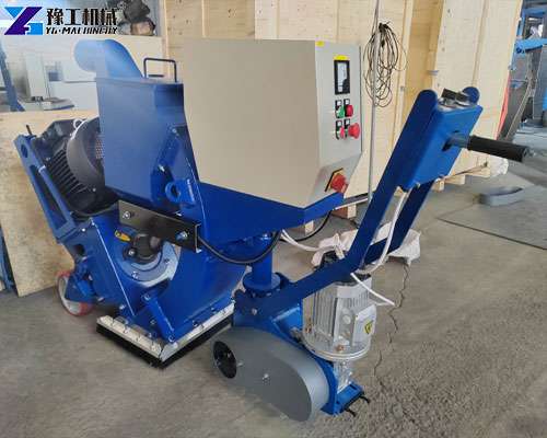 concrete floor shot blasting machine