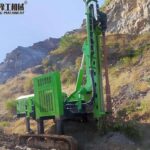 Argentina Solar Farm Project: 4 Solar Piling Machines Delivered for Large-Scale PV Foundation Installation crawler solar pile driver for rough terrain and steep slopes