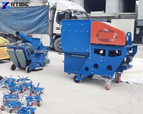 portable shot blasting machine for concrete surface preparation