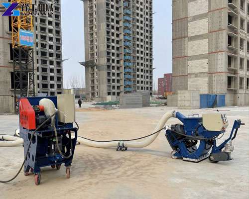 road shot blasting machine