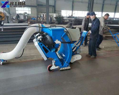 road surface shot blasting equipment for warehouse floor cleaning