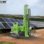 solar mounting foundation machine