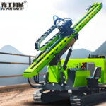Photovoltaic Pile Driver Delivered to South Africa for Large Solar Farm Project hydraulic hammer pile driver