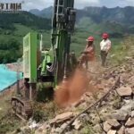solar pile driver rocky soil