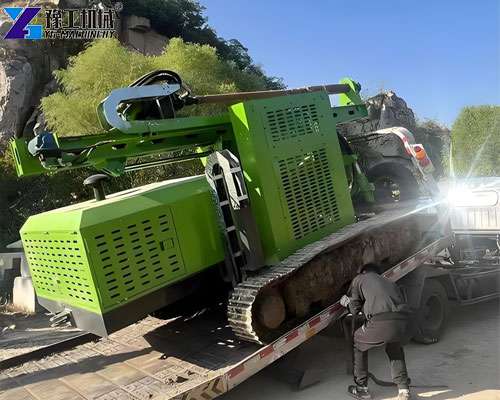 solar pile driver shipment