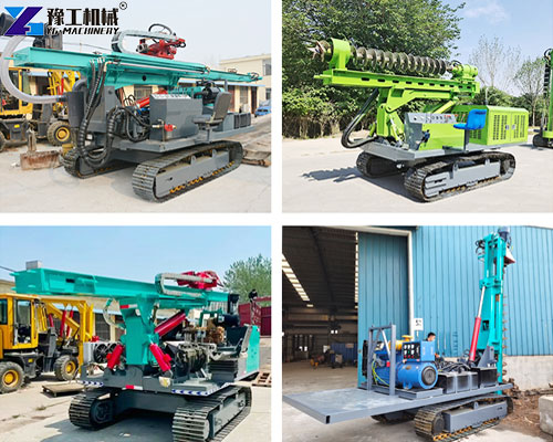 solar pile driver types