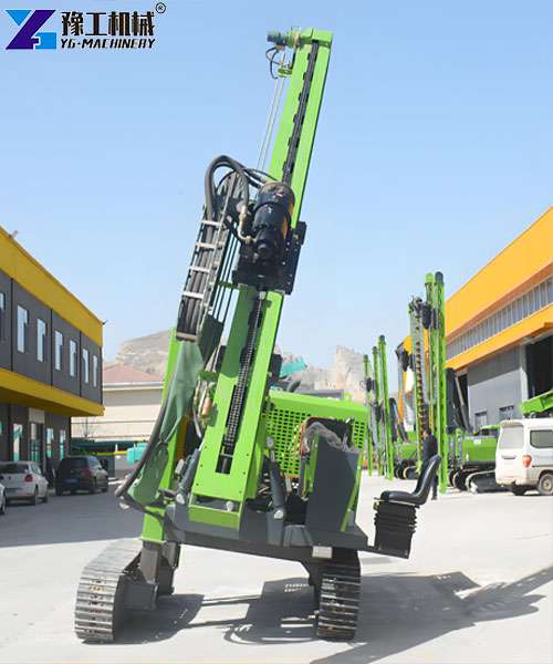 solar piling on uneven terrain