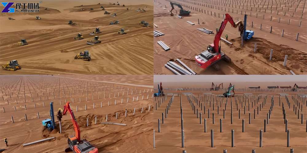 Saudi Arabia solar farm construction project