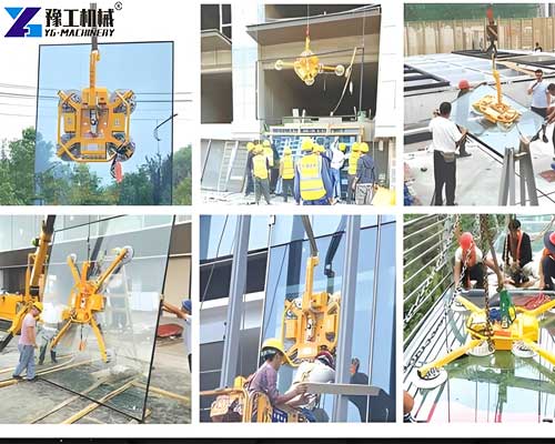 glass lifting equipment machine