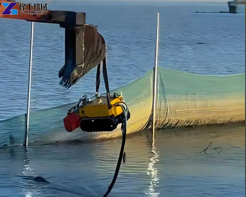 aquaculture pond dredging robot