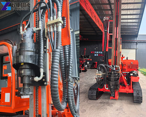 hydraulic hammer solar pile driving