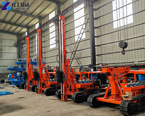 solar mounting pile driver supplier - YG machinery