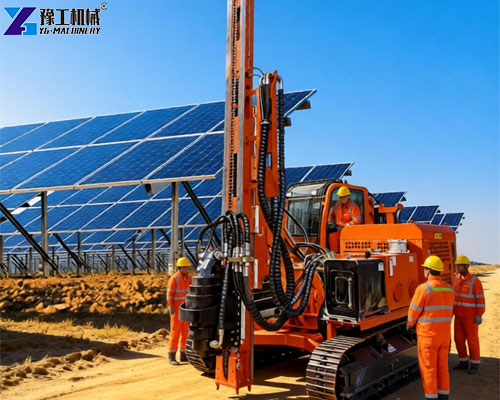 solar mounting pile driver for sale