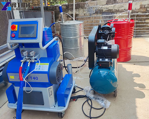 two component polyurea spray system 1 to 1 ratio