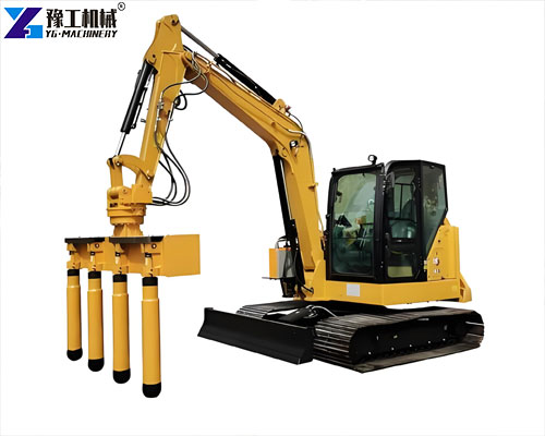 excavator concrete vibrator rod